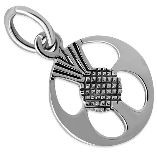 Scottish Thistle Pendant - Flower o' Scotland