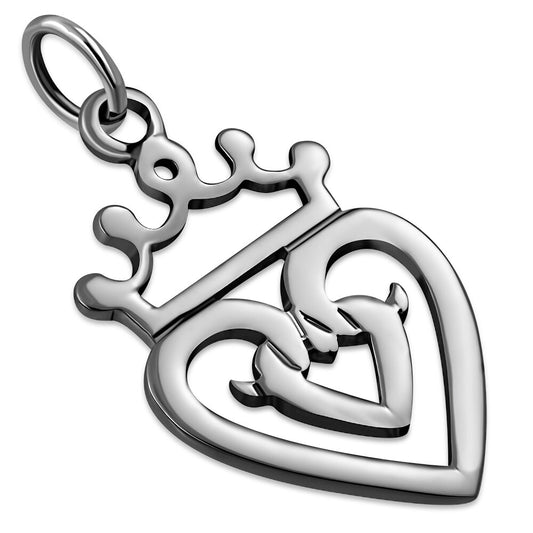 Luckenbooth Pendant - Love Charm