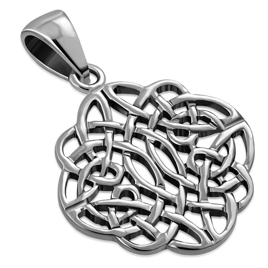 Celtic Knot Pendant- Dara Knot with Two Windows