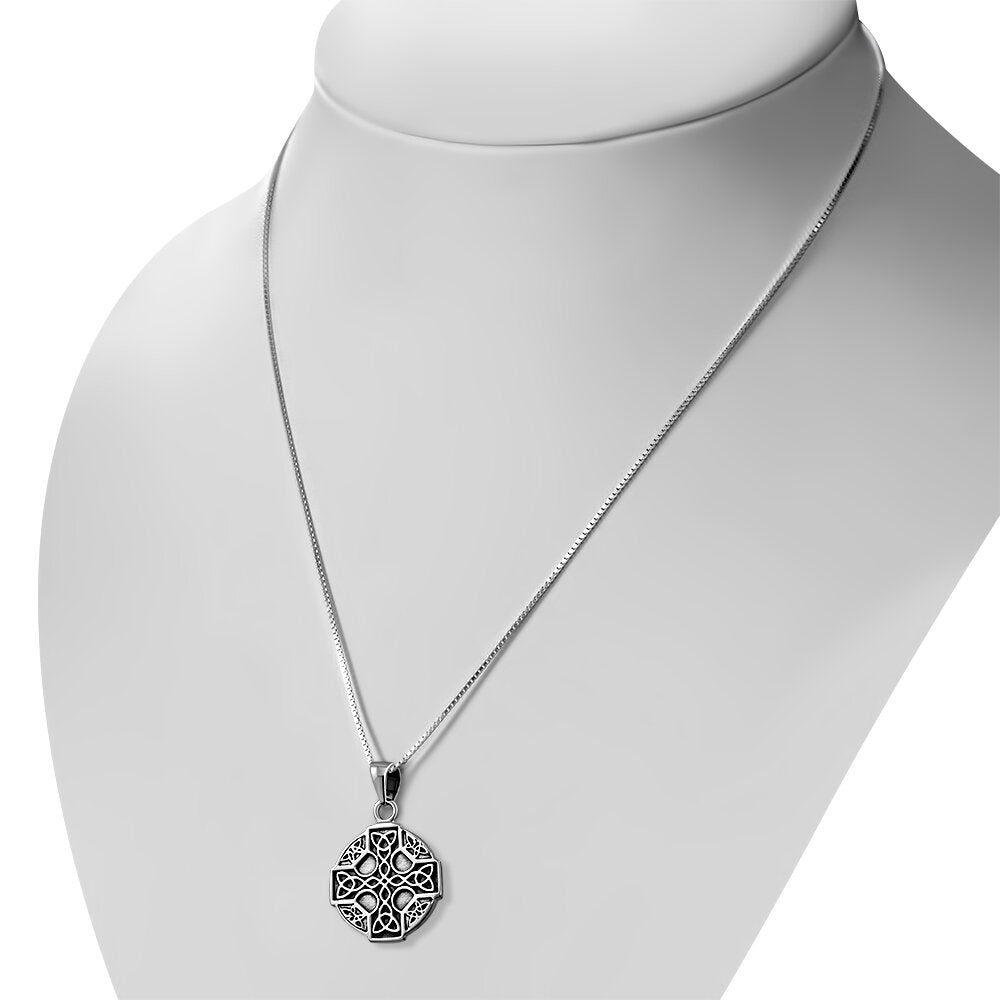 Celtic Cross Pendant - Traditional Circular Cross