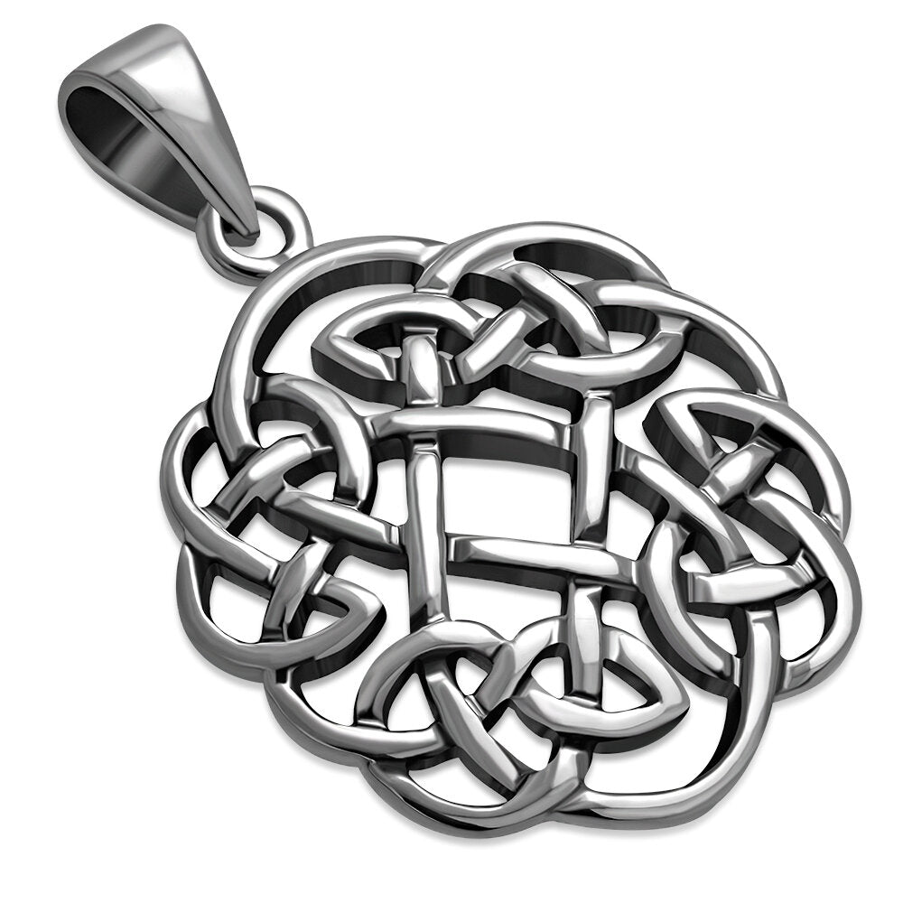 Celtic Knot Pendant - Round Kells Twist