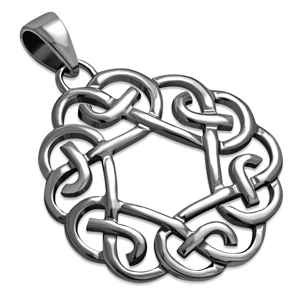 Infinity Celtic Knots Black Metal Celtic Knot Ring » JewelryThis