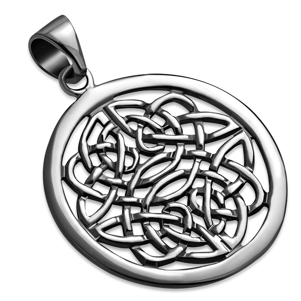 Celtic Knot Pendant - Pictish Knot Shield