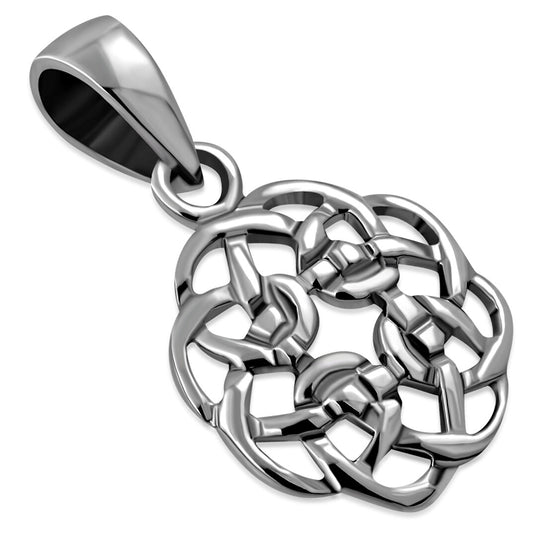 Celtic Knot Pendant - Four Elements in Infinite Flow