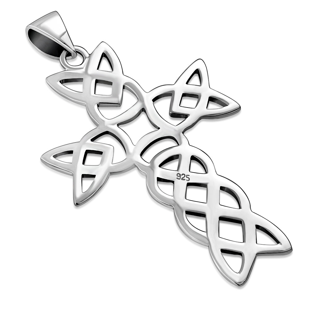 Celtic Cross Pendant - Open Celtic Loop