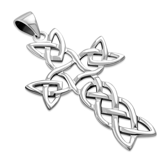 Celtic Cross Pendant - Open Celtic Loop