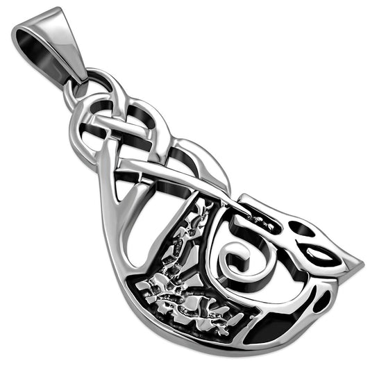 Celtic Knot Pendant - Zoomorphic Pattern