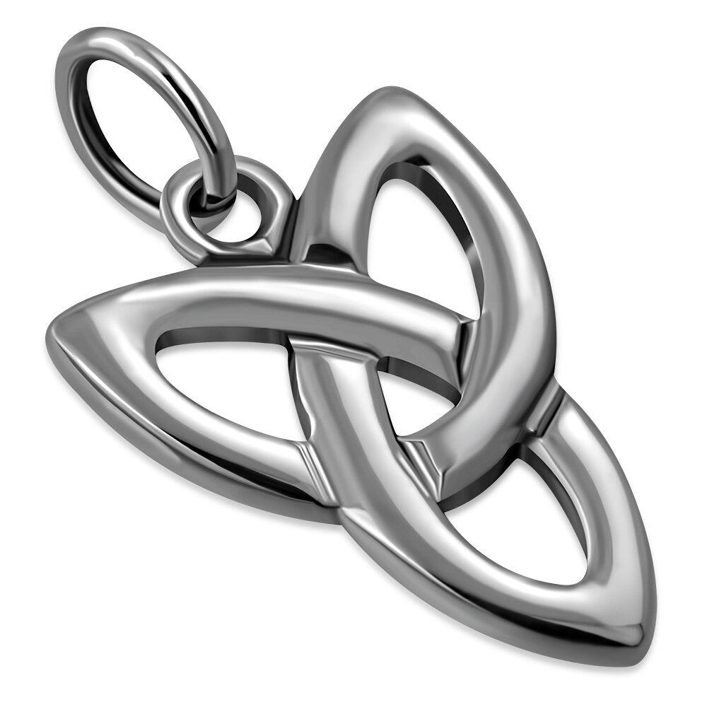 Triquetra Pendant- Thick Down Facing Trinity