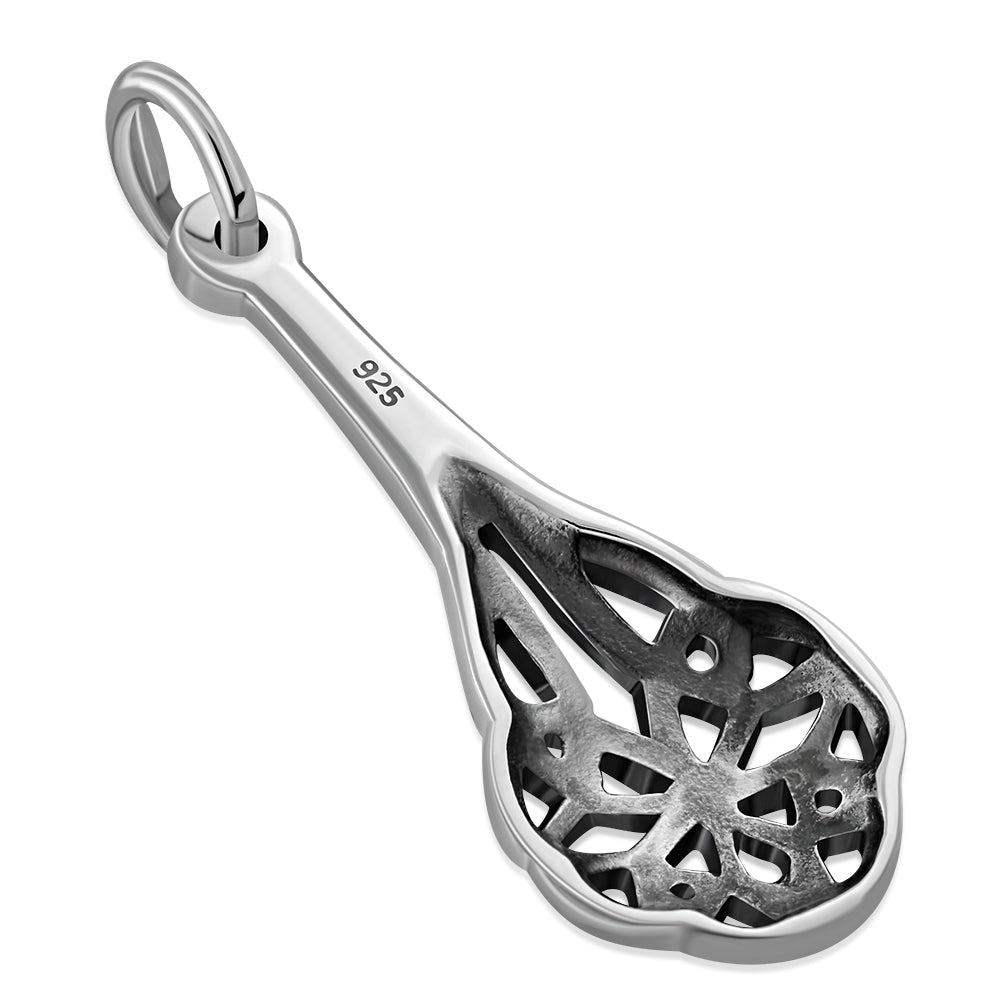 Celtic Knot Pendant- Four Seasons Knot in a Drop