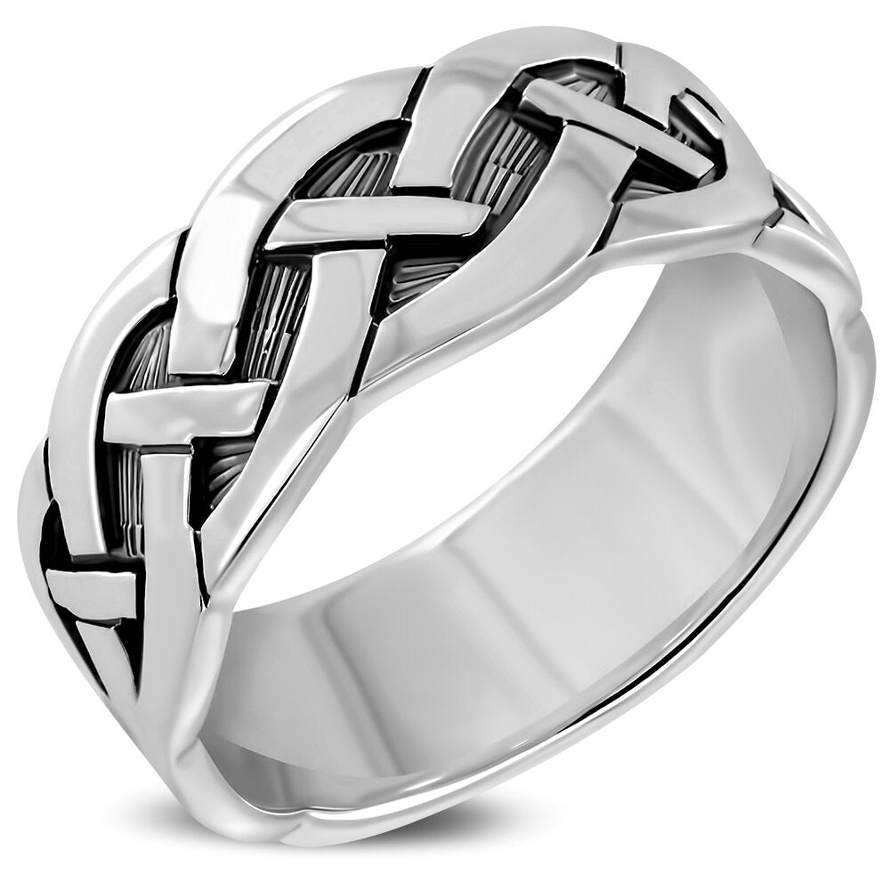 Celtic Knot Ring - Solid Strength with Edinburgh Hallmark