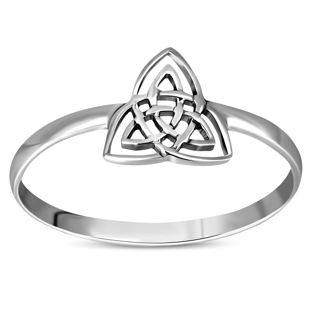 Triquetra Ring - Overlapping Trinity
