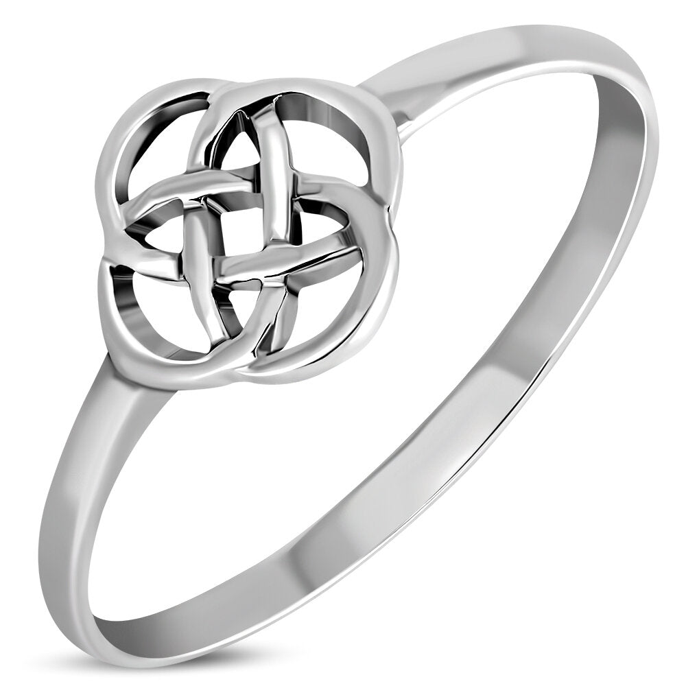 Celtic Knot Ring - Quaternary Knot