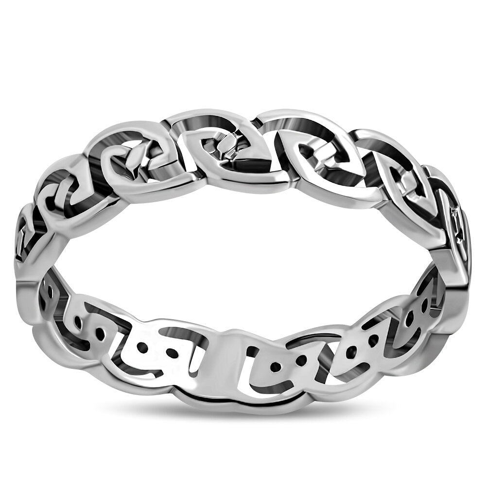 Celtic Knot Ring - Figure of 8 Pictish Knot