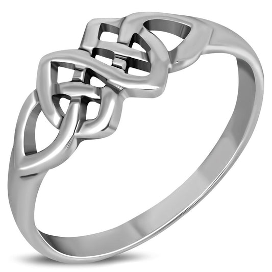 Celtic Knot Ring- Knots Intelocked