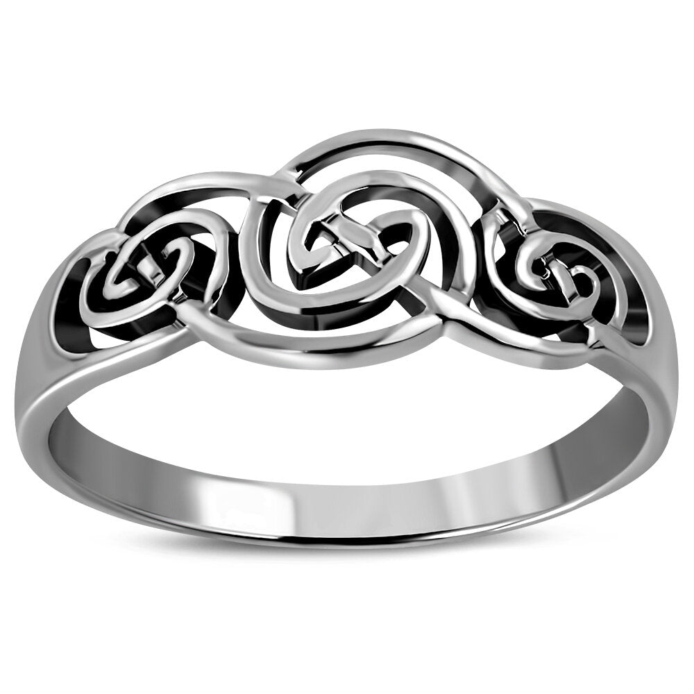 Celtic Knot Ring - Celtic Waves