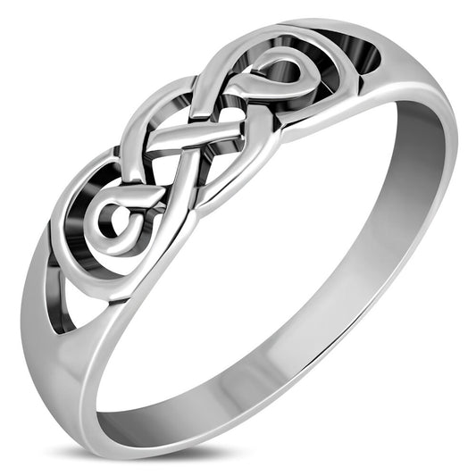 Celtic Knot Ring - Eternal Window