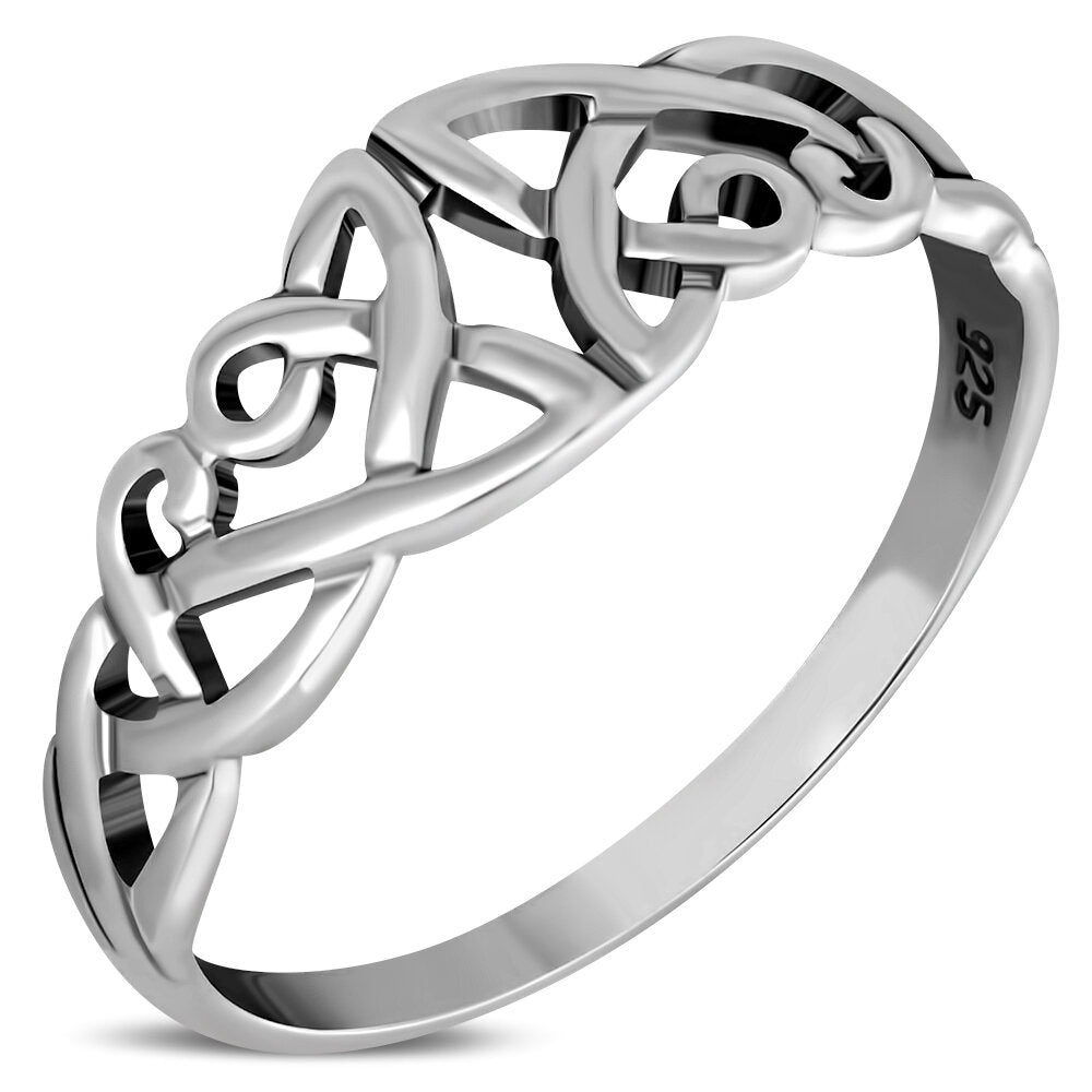 Triquetra Ring - Complexed Trinity Union