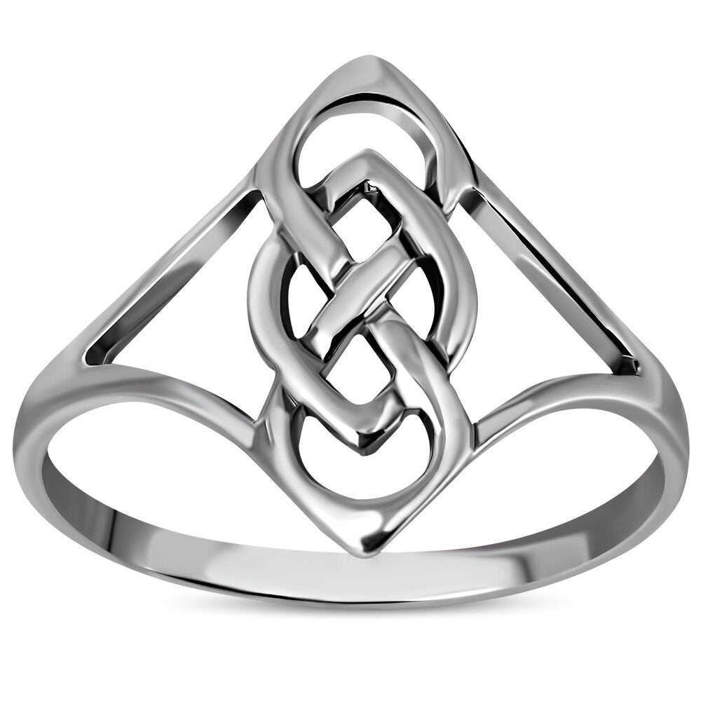 Celtic Knot Ring - Pointed Eternity