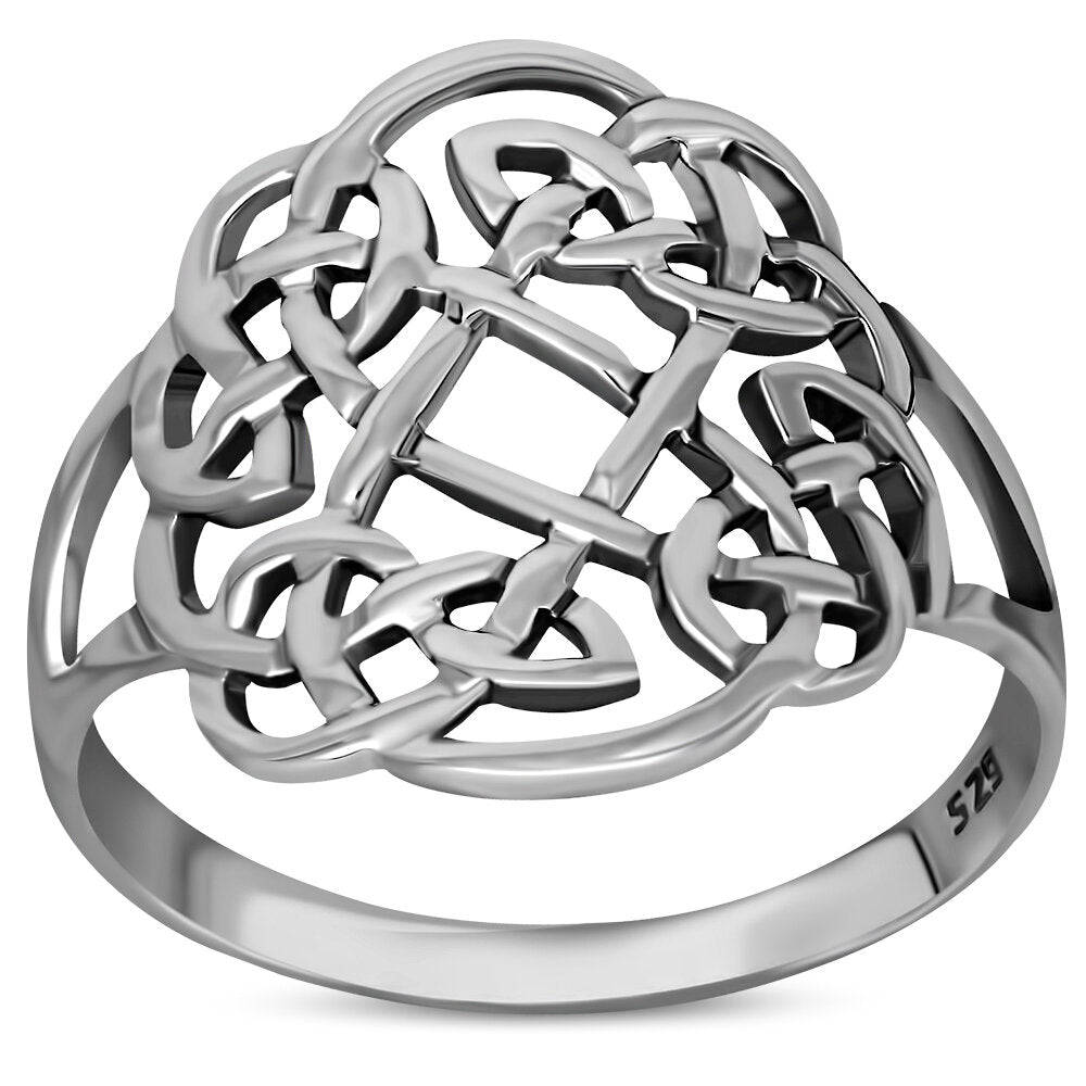 Celtic Knot Ring- Round Kells Twist