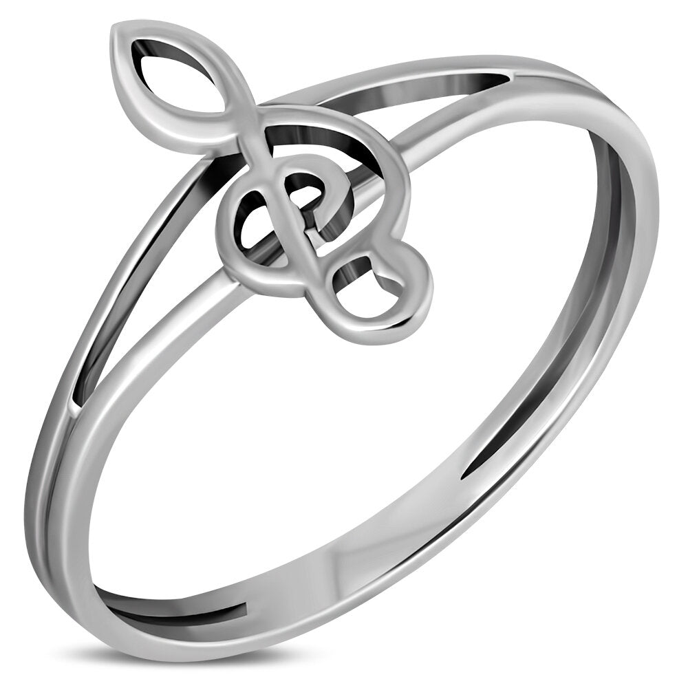 Contemporary Ring - Treble Clef