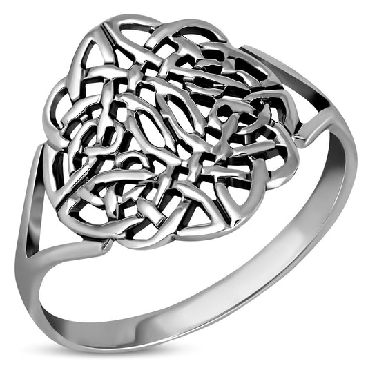 Celtic Knot Ring - Two Eye Dara Knot
