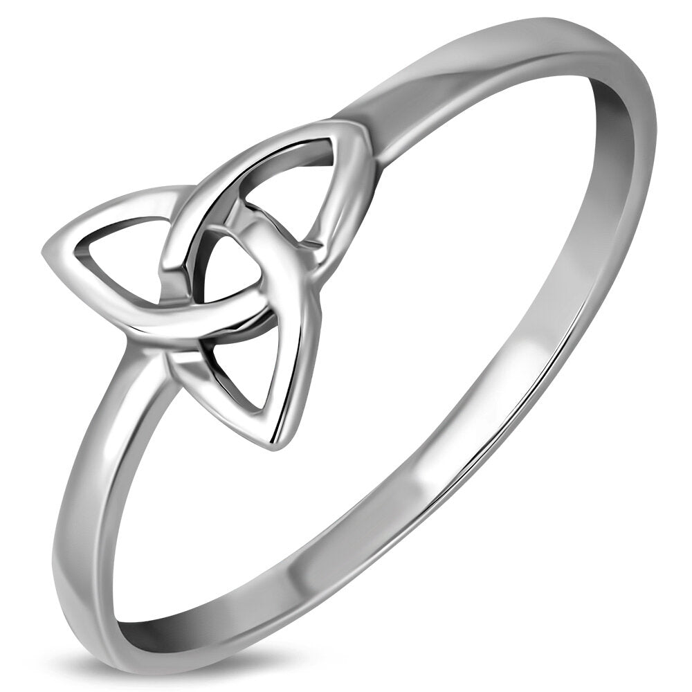 Triquetra Ring -  Thin Simple Balance (Small)