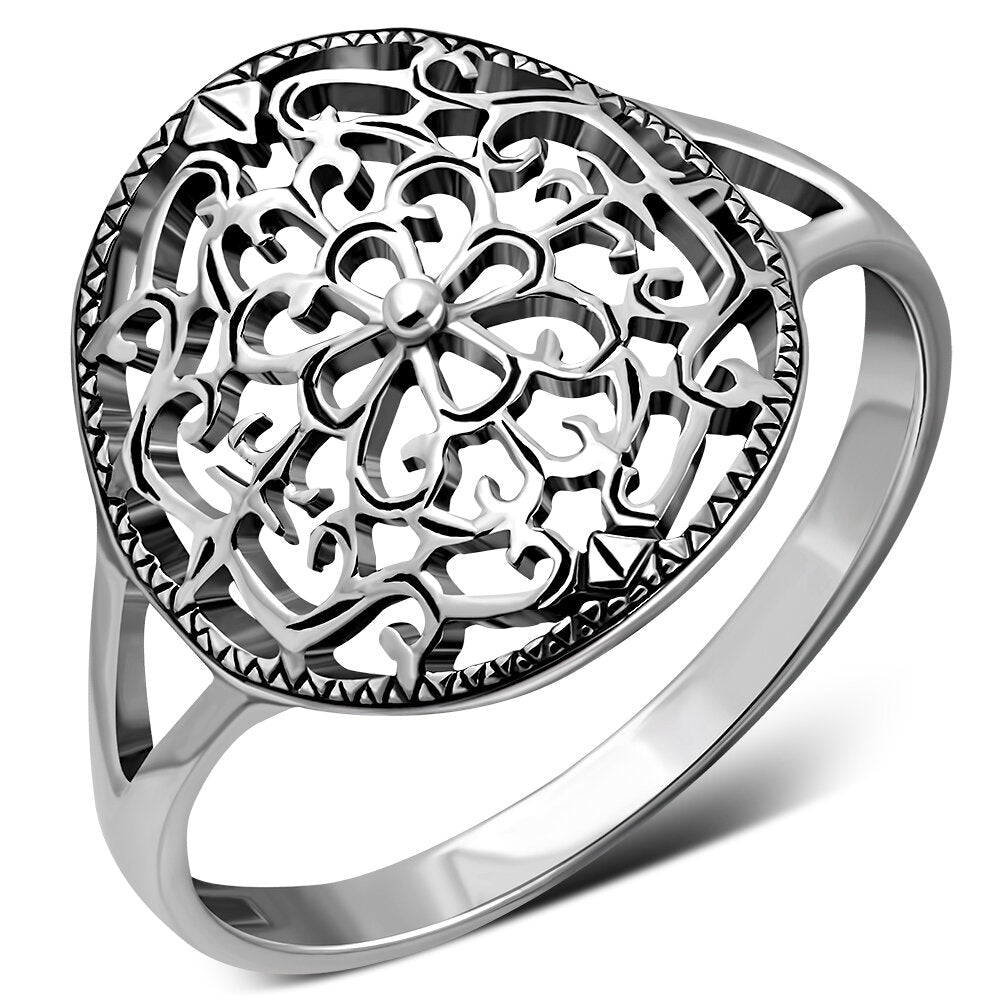 Contemporary Ring- The Mosaic – Celtic Design Scotland