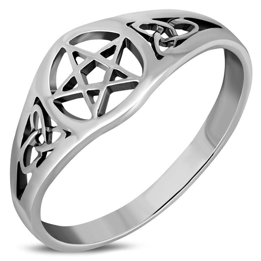 Celtic Knot Ring - Celtic Pentacle