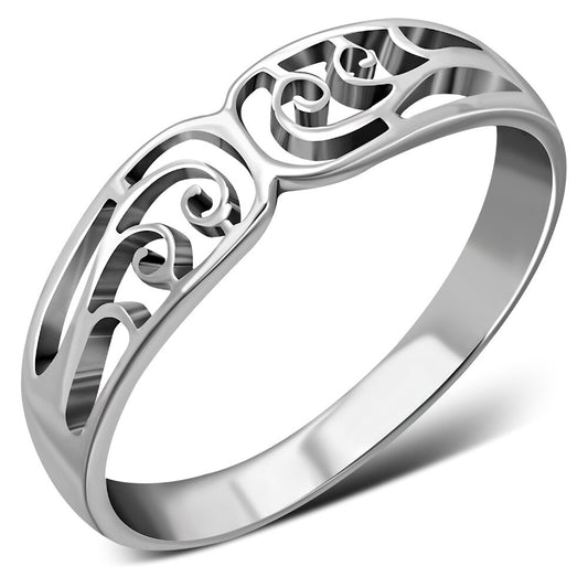 Contemporary Ring-Lace Ribbon