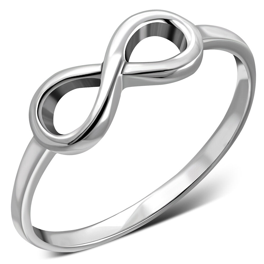 Contemporary Ring- Infinity Symbol – Celtic Design Scotland
