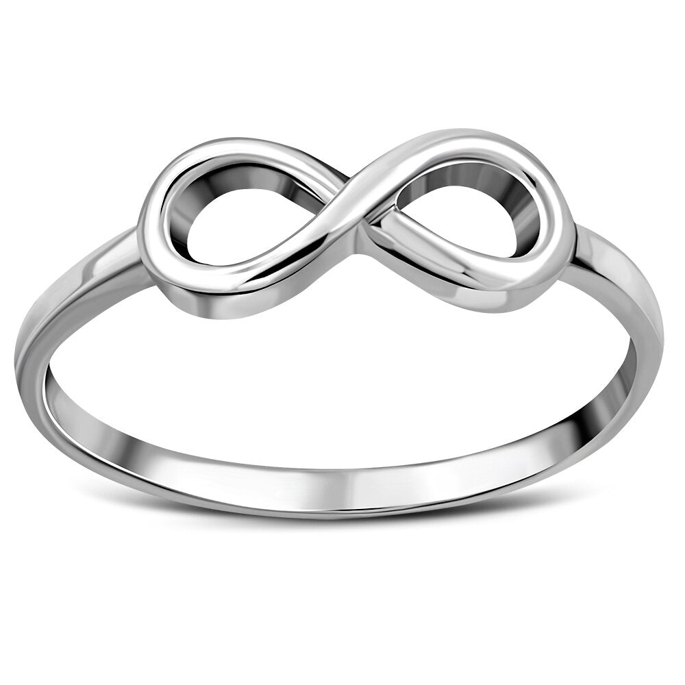 Contemporary Ring- Infinity Symbol – Celtic Design Scotland