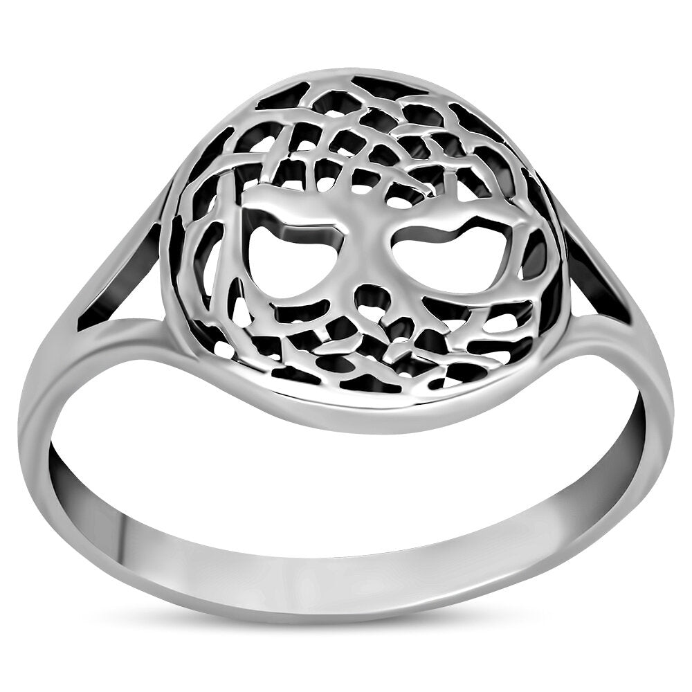Tree of Life Ring - Celtic Roots &amp; Growth