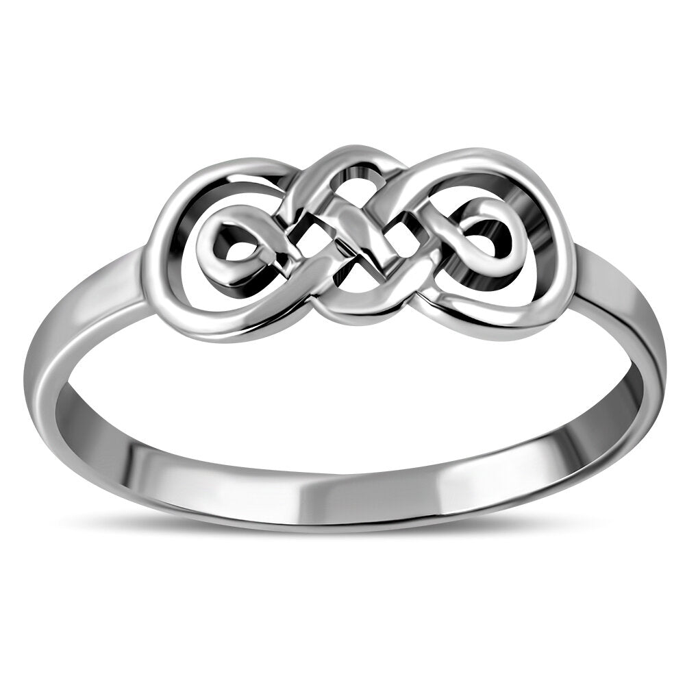 Celtic Knot Ring- Double Loop Knot