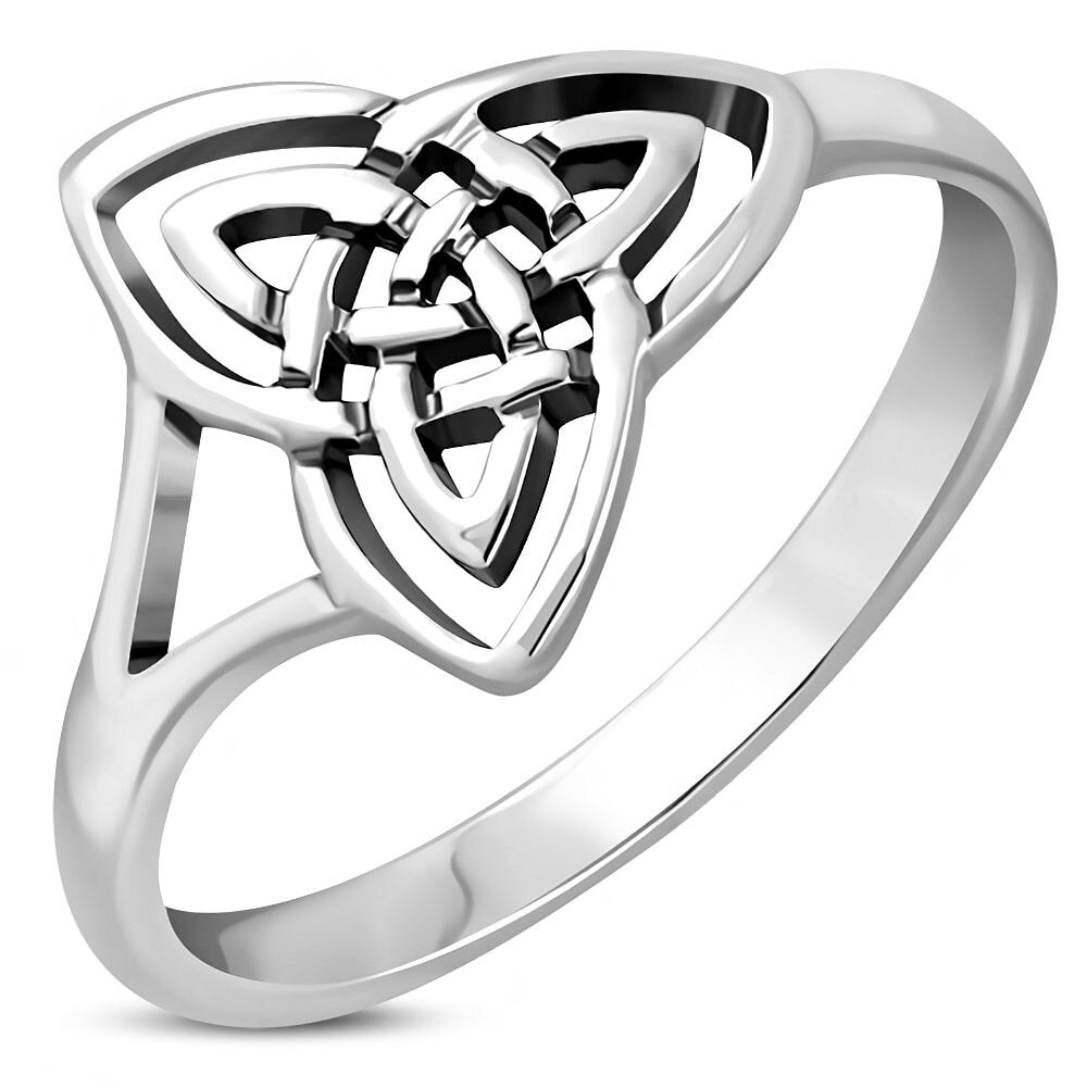 Triquetra Ring - Complexed Trinity Knot